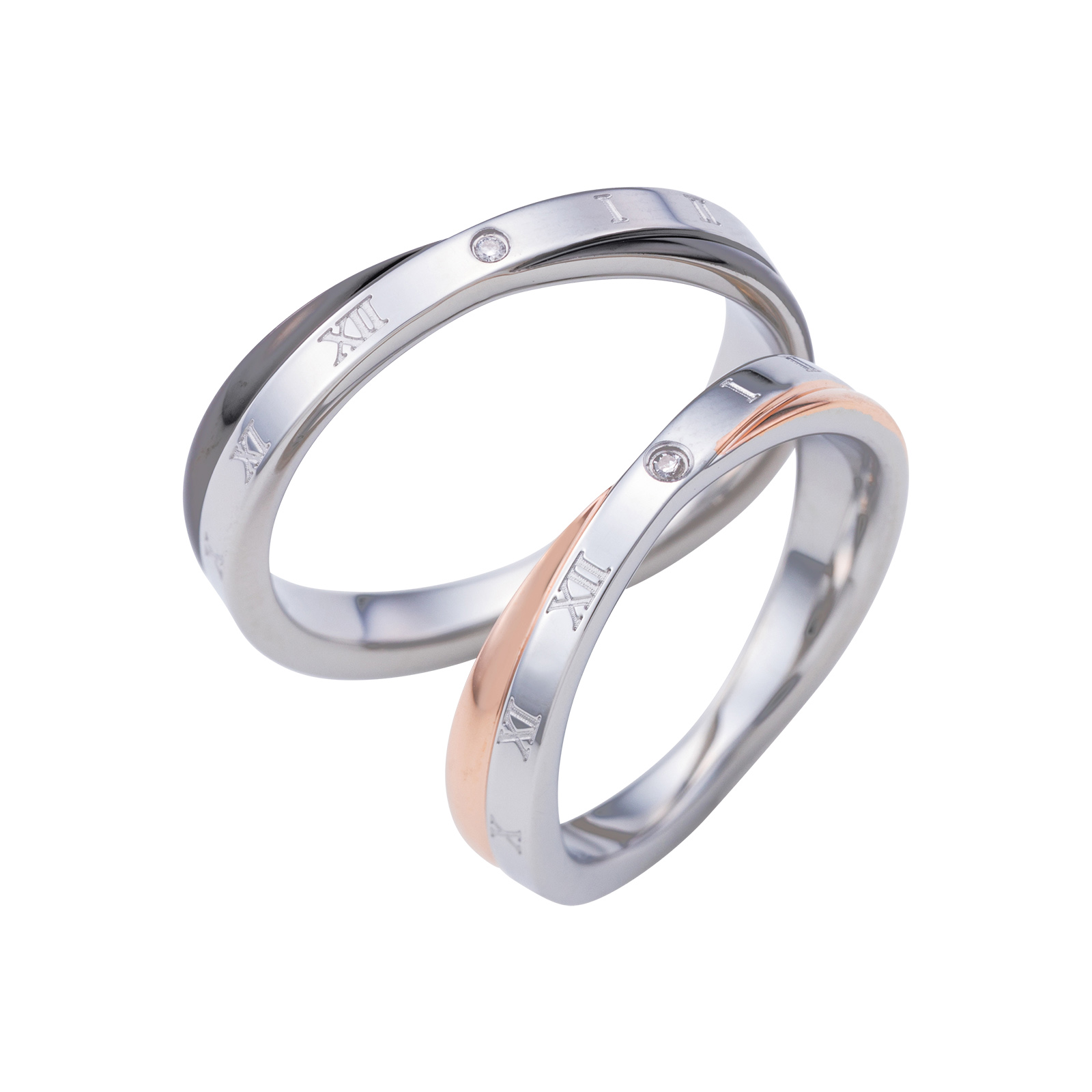 ステンレス TIME ペアリング