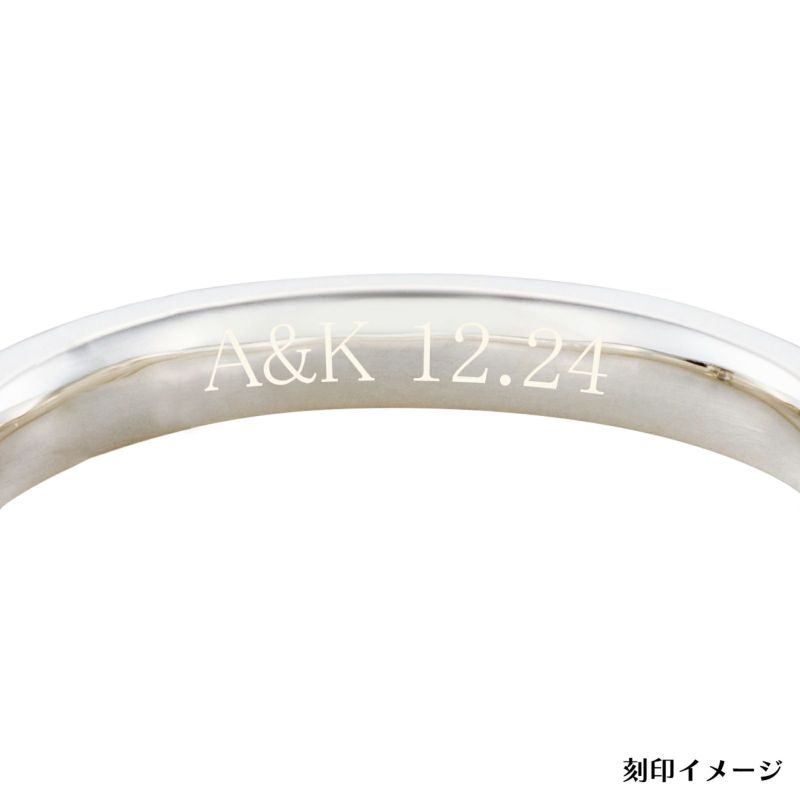 ペアリング 9～21号 刻印可能 ハウンド サファイア 白仕上げ いぶし ホワイト＆ブラック WSR306WH&WSR306BK