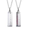 ペアネックレス ステンレス 4SUP002WH&4SUP002BK|white clover ペアネックレス ステンレス 4SUP002WH&4SUP002BK|white clover