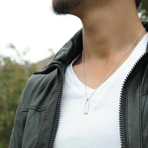 ペアネックレス ステンレス 4SUP002WH&4SUP002BK|white clover ペアネックレス ステンレス 4SUP002WH&4SUP002BK|white clover