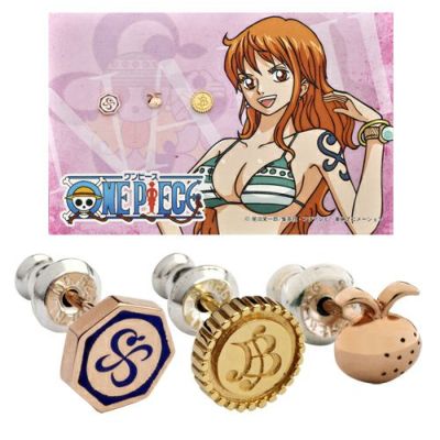 期間限定半額］[ONE PIECE]ワンピース『ナミ』ピアス 3点set/ONE-P032