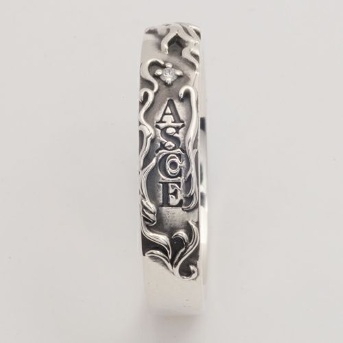 期間限定半額 刻印無料 One Piece ワンピース エース ルフィ シェアハート シルバー リング メンズ One P007 White Clover 期間限定半額 刻印無料 One Piece ワンピース エース ルフィ シェアハート シルバー リング メンズ One P007 White Clover