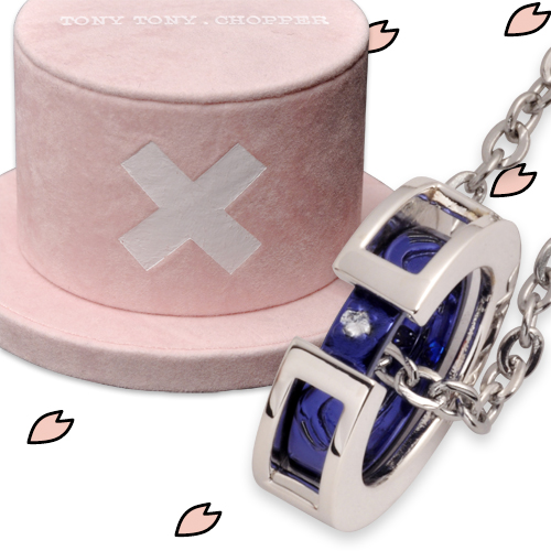 ONE PIECE 「チョッパー」｜ネックレス ONE-P004BL｜white