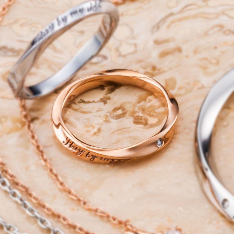 【SALE】ステンレス レディースリング 4SUR023GO