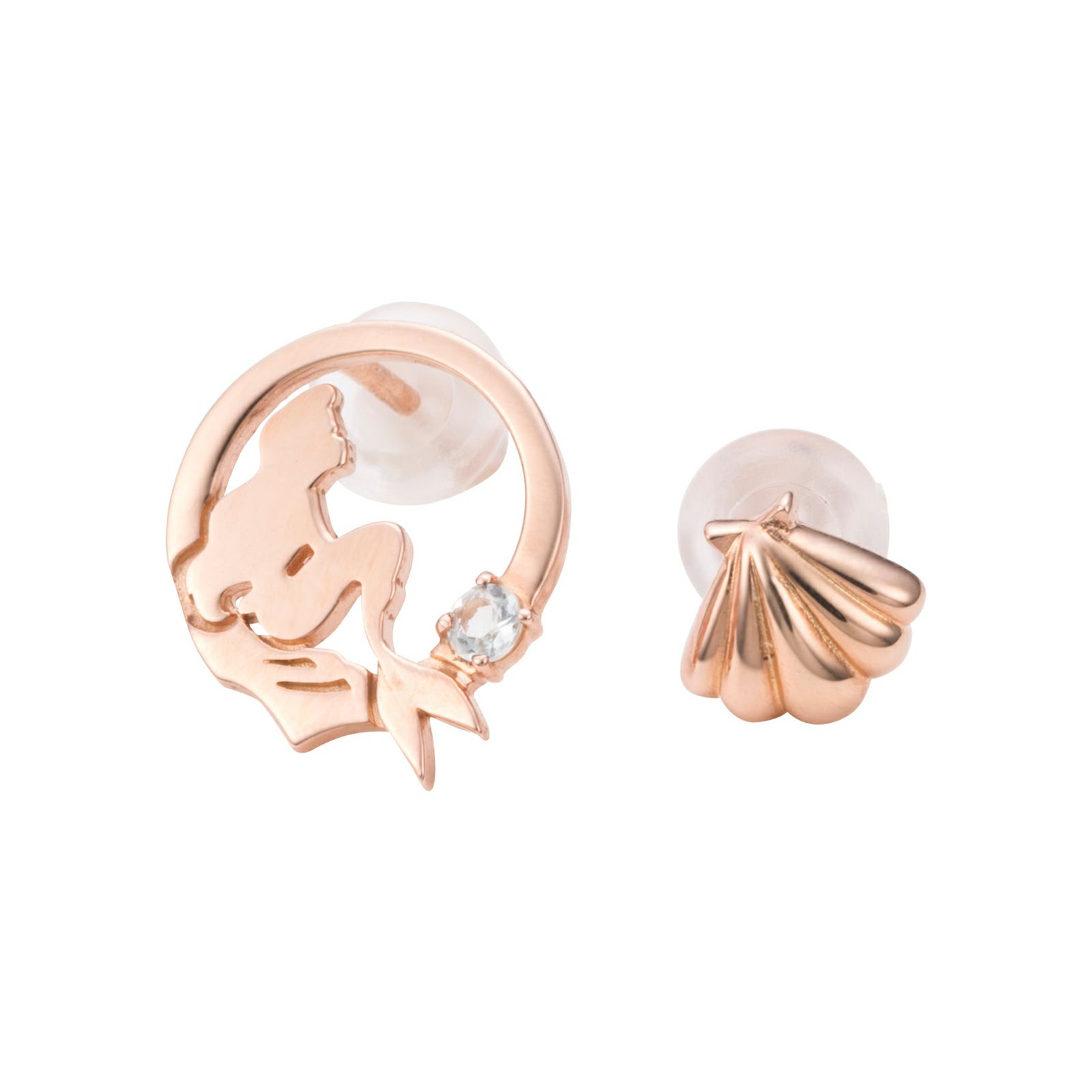 ディズニー『リトル・マーメイド』シルバー ピアス DI202PG | white clover
