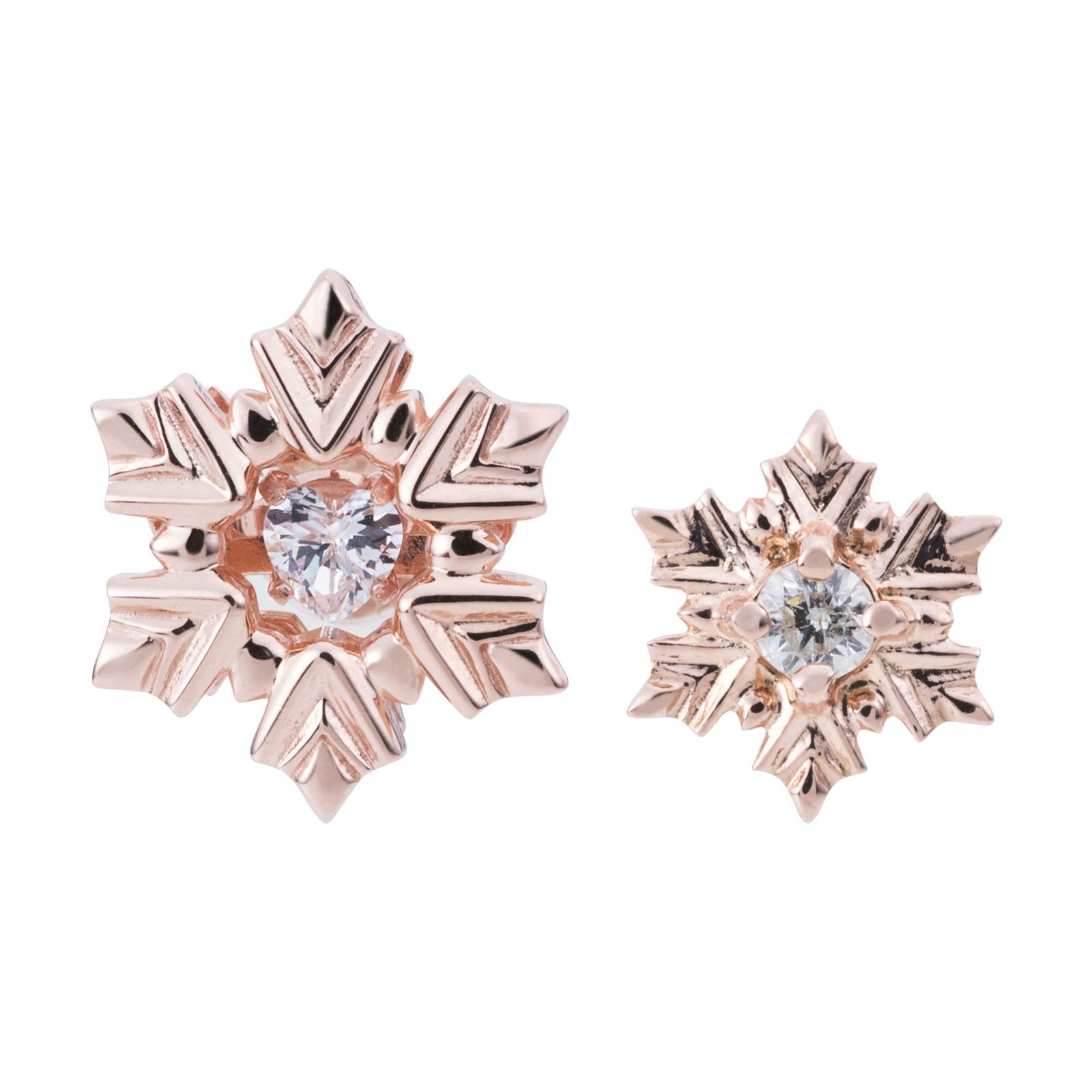 アナと雪の女王 ディズニー｜ピアス シルバー DI302PG｜white clover