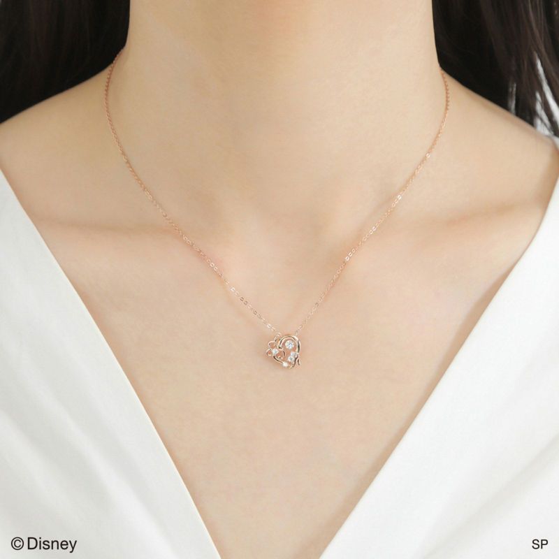 シンデレラ ディズニー｜ダンシングストーン ネックレス シルバー