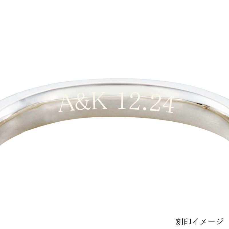 ペアリング 7～23号 刻印可能 唐草 アラベスク 白仕上げ いぶし ホワイト＆ブラック WSR908WH＆WSR908BK