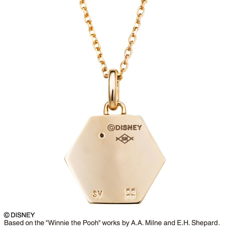 くまのプーさん ディズニー｜ネックレス シルバー DI604YG｜white