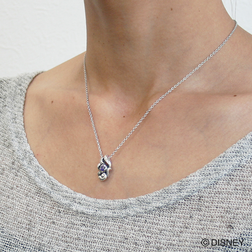 ディズニーアースラ / シルバー ネックレス DI-SN724CZ｜THE