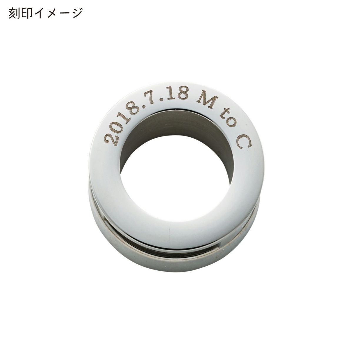 ペアネックレス 刻印可能 あなたは私の全て アレルギーフリー サージカルステンレス316L シェル メッセージ ブラック＆ブラック 4SUP066BK&4SUP066BK