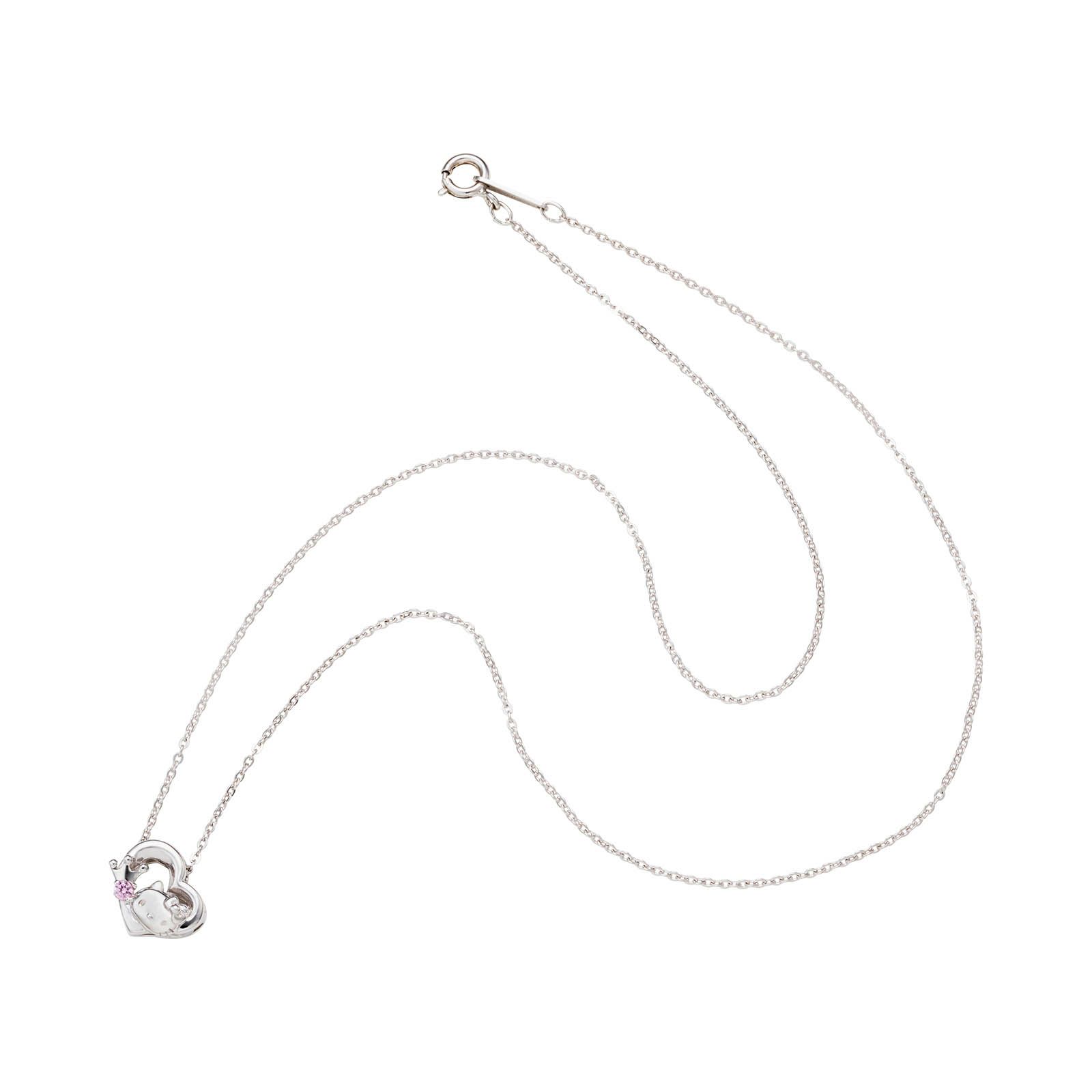 ハローキティ 45周年 サンリオ｜ネックレス シルバー SA45KT-N002RD