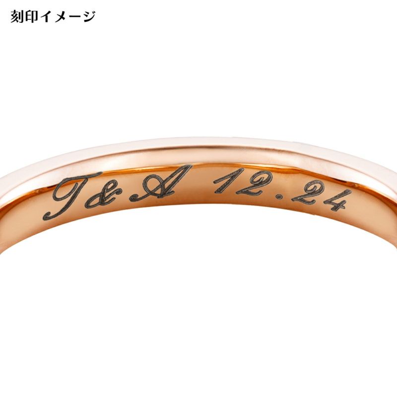 【SALE】ステンレス ペアリング 4SUR057GO&4SUR057BK