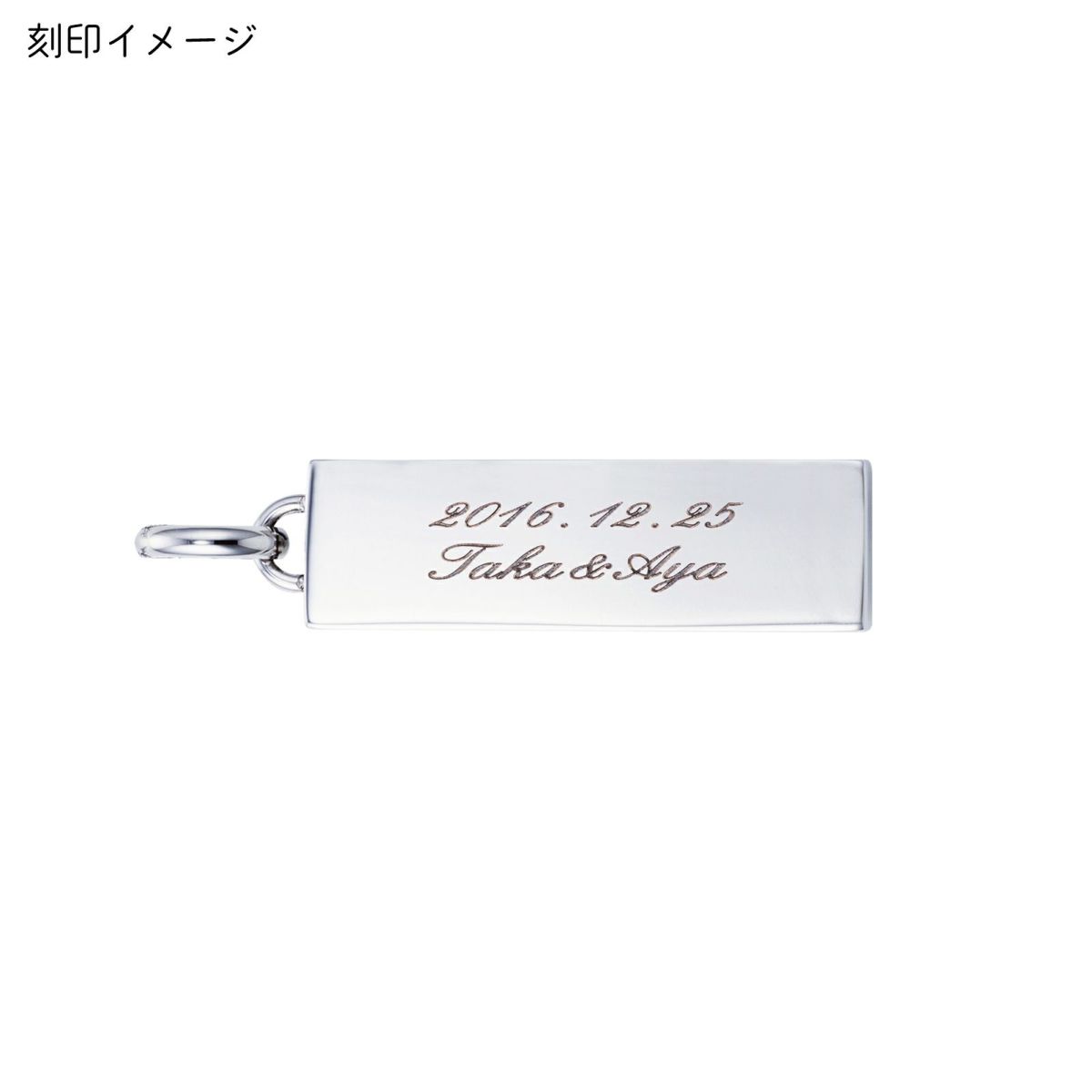 レディースネックレス 刻印可能 誕生月カラーキュービック シェル アレルギーフリー サージカルステンレス316L ホワイト 4SUP203WH