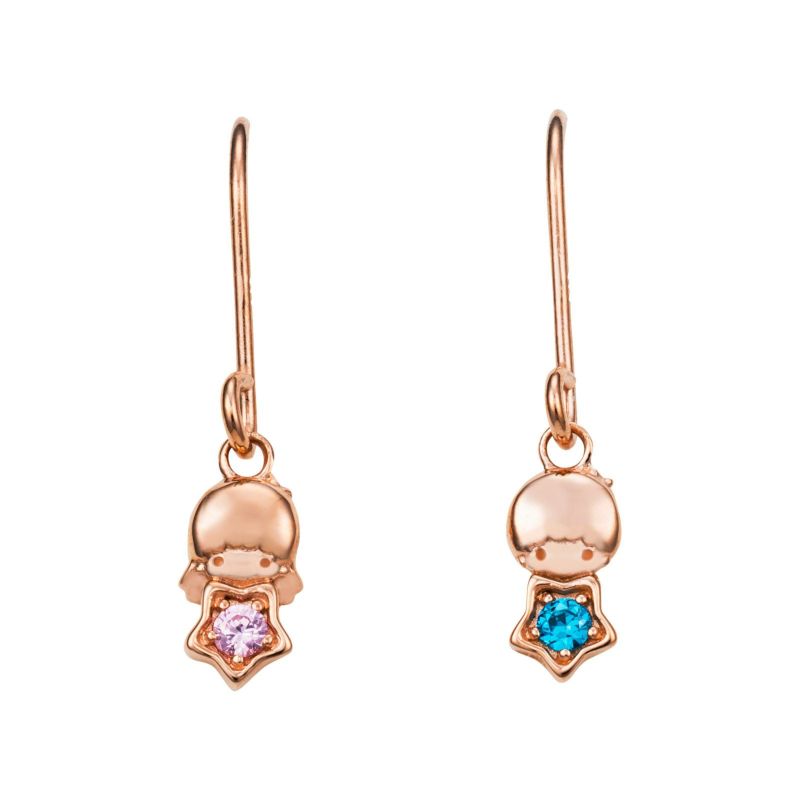 ピアス clover ピアス 四葉クローバー CZダイヤモンド シルバー925 フラワー