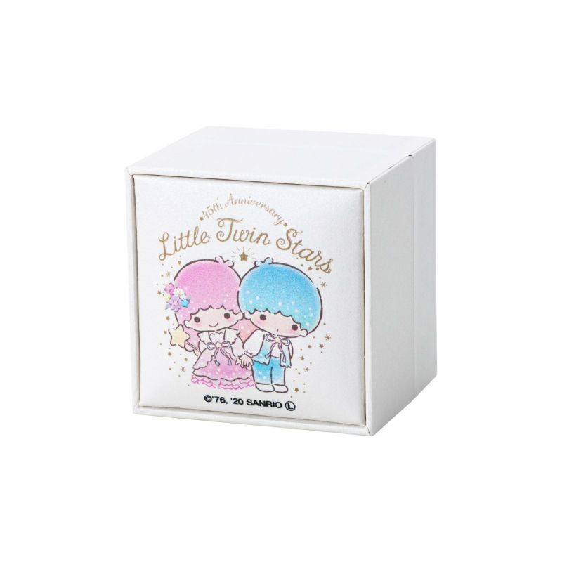 リトルツインスターズ 45周年 サンリオ｜ピアス 両耳用 シルバー