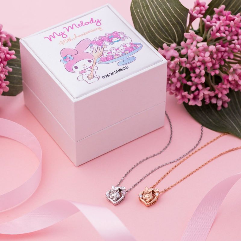 マイメロディ 45周年 サンリオ｜ネックレス シルバー SA45MM