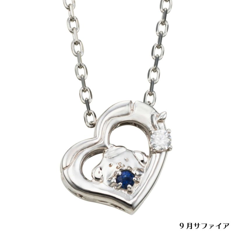 ポムポムプリン サンリオ｜ネックレス 誕生石 シルバー SAPOM