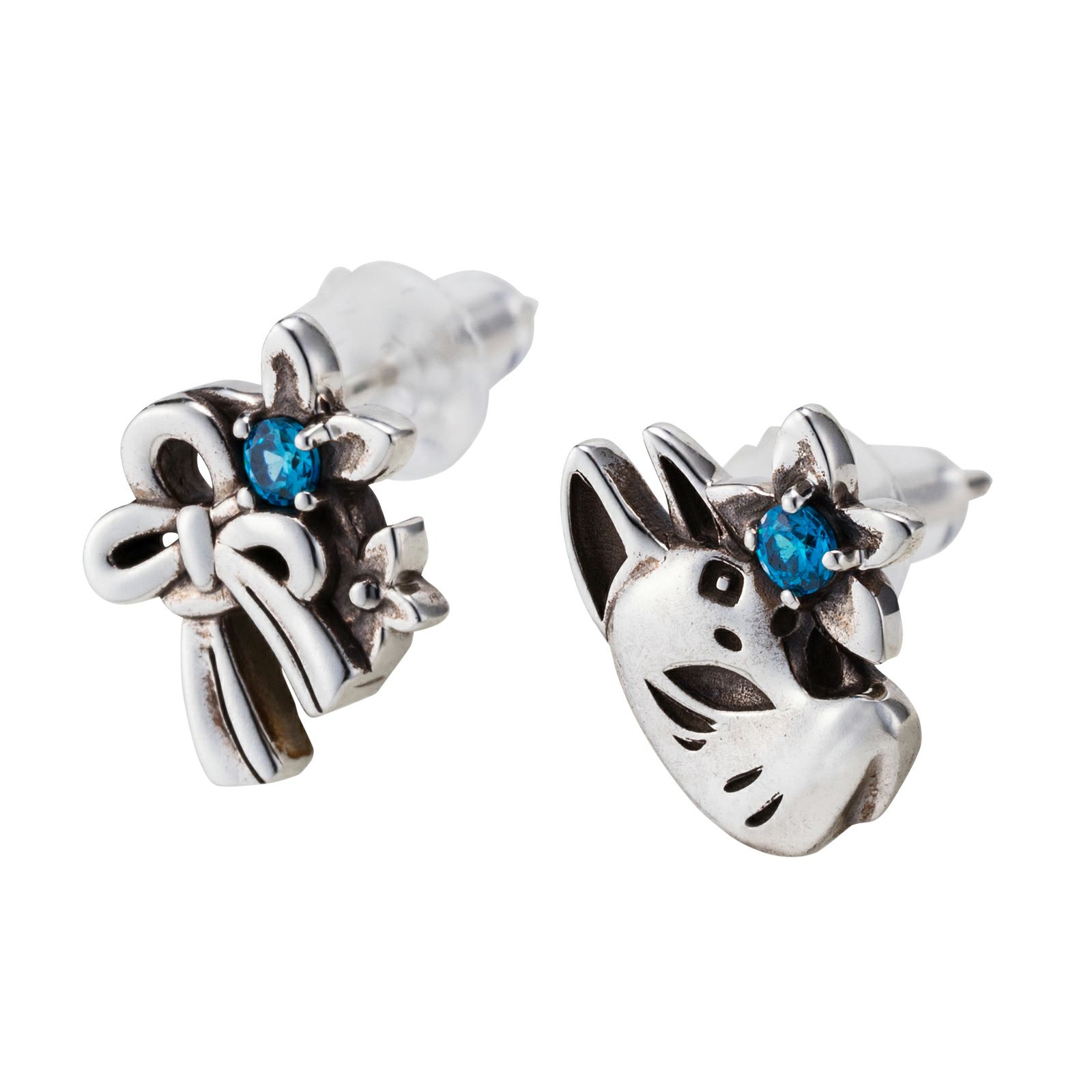 五等分の花嫁 三玖｜ピアス 両耳用 シルバー GTH-P003｜white clover