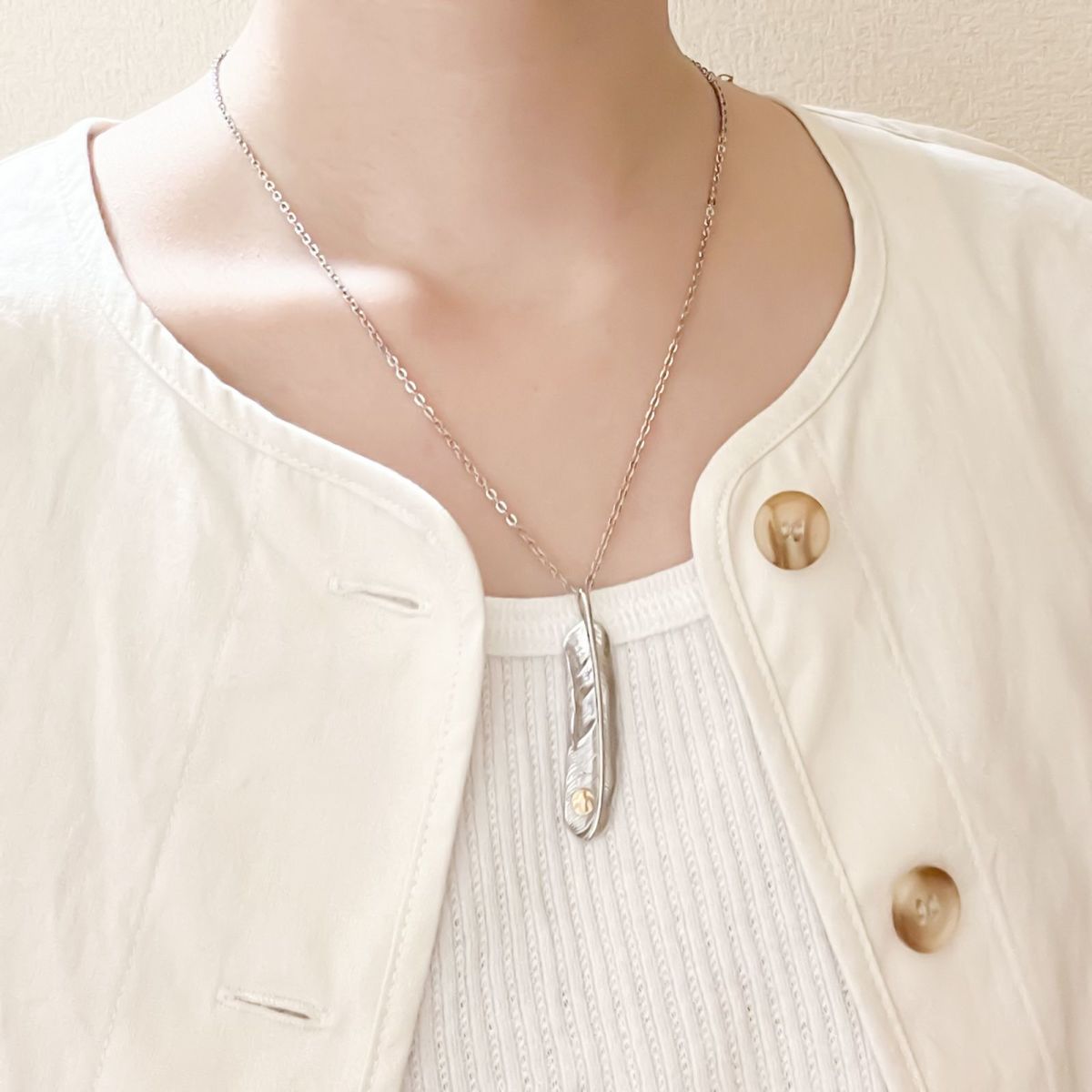 【SALE】ステンレス ネックレス 4SUP082SV