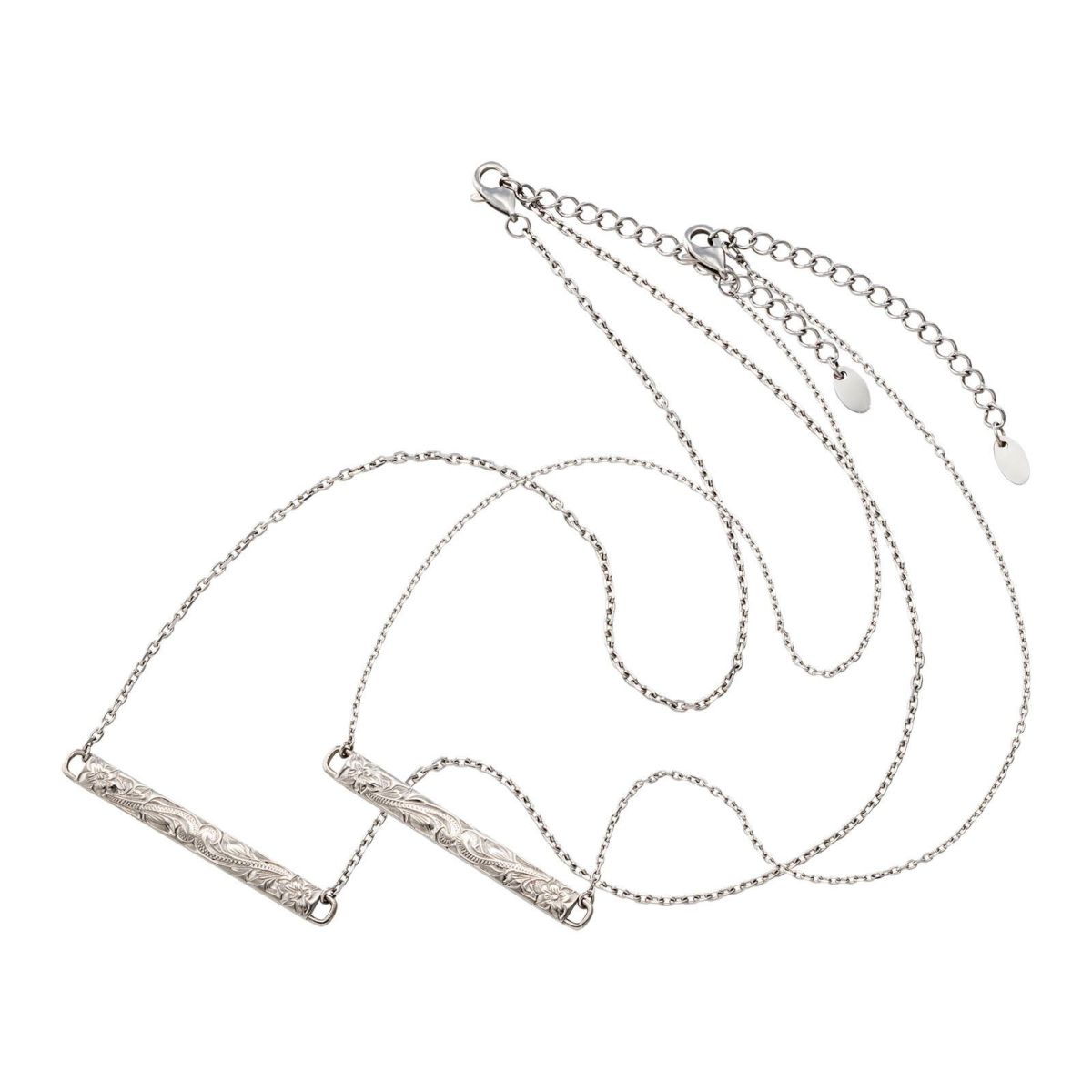 【SALE】ステンレス ペアネックレス 4SUP086L&4SUP086M