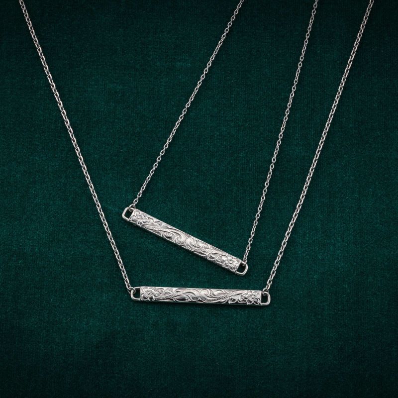 【SALE】ステンレス ペアネックレス 4SUP086L&4SUP086M