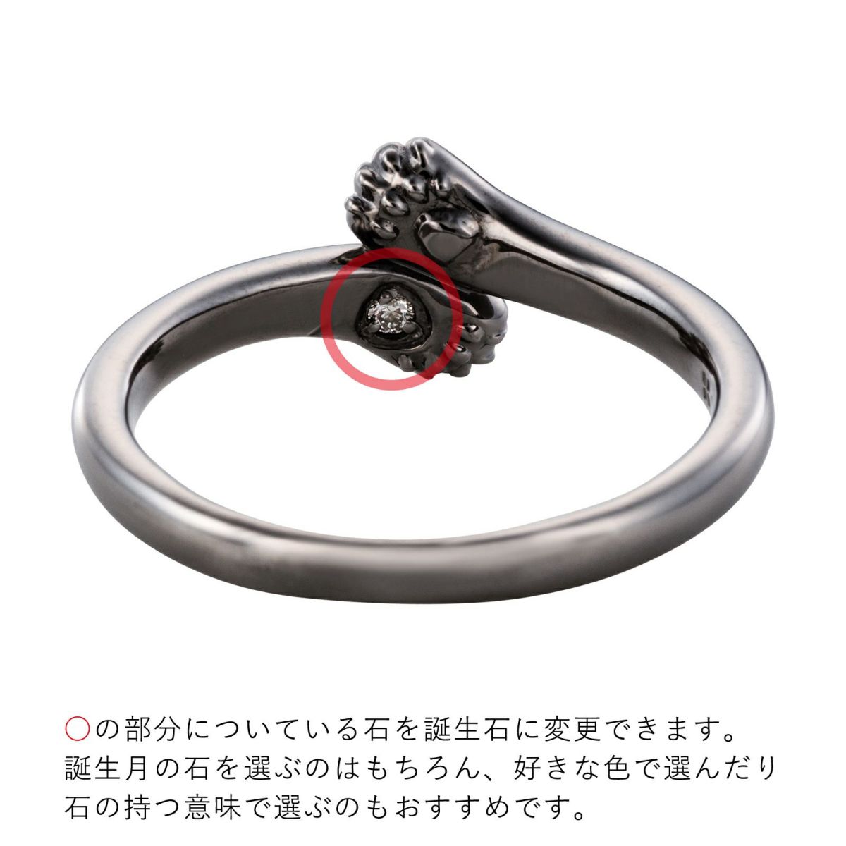 シルバー リング WSR852BK