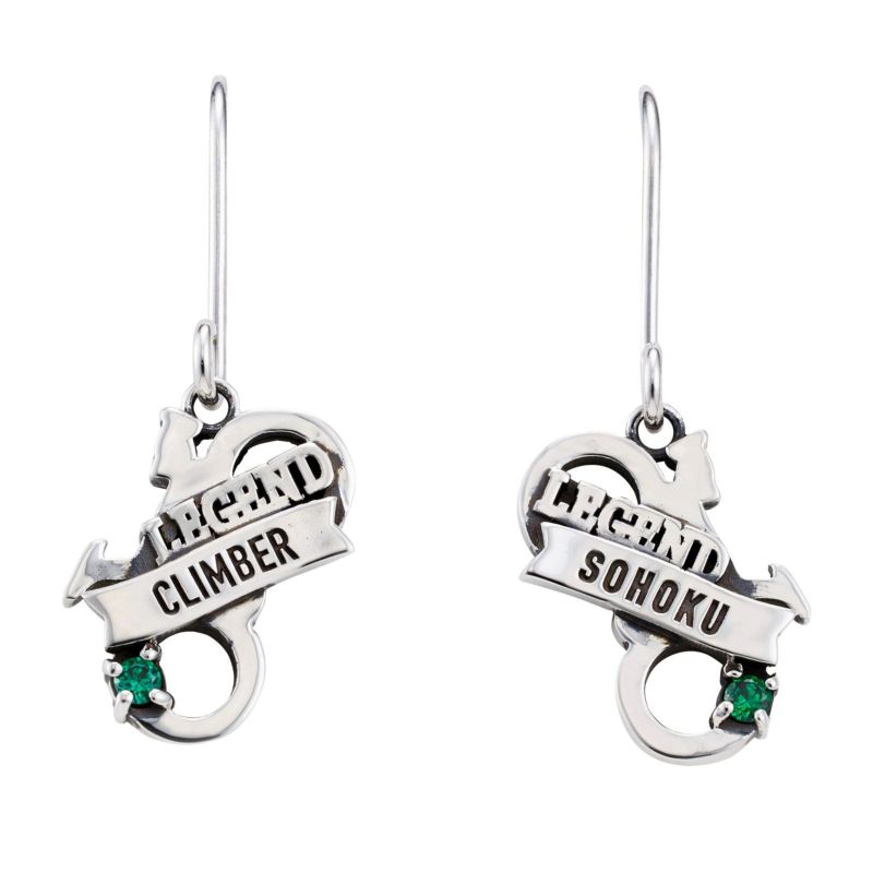 弱虫ペダル 巻島 裕介｜ピアス 両耳用 シルバー YPE-P015｜white