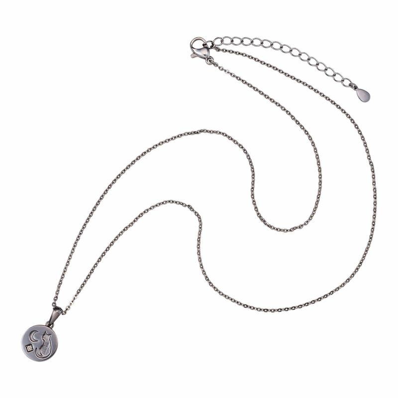 シルバー ネックレス WSPD857BK