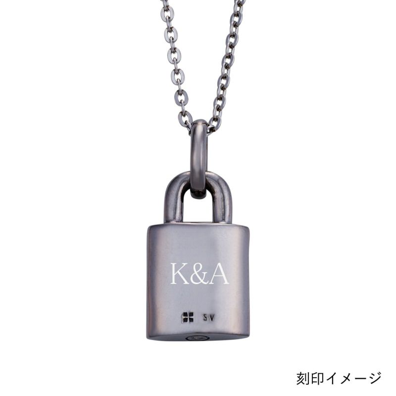 シルバー ネックレス WSPD870BK