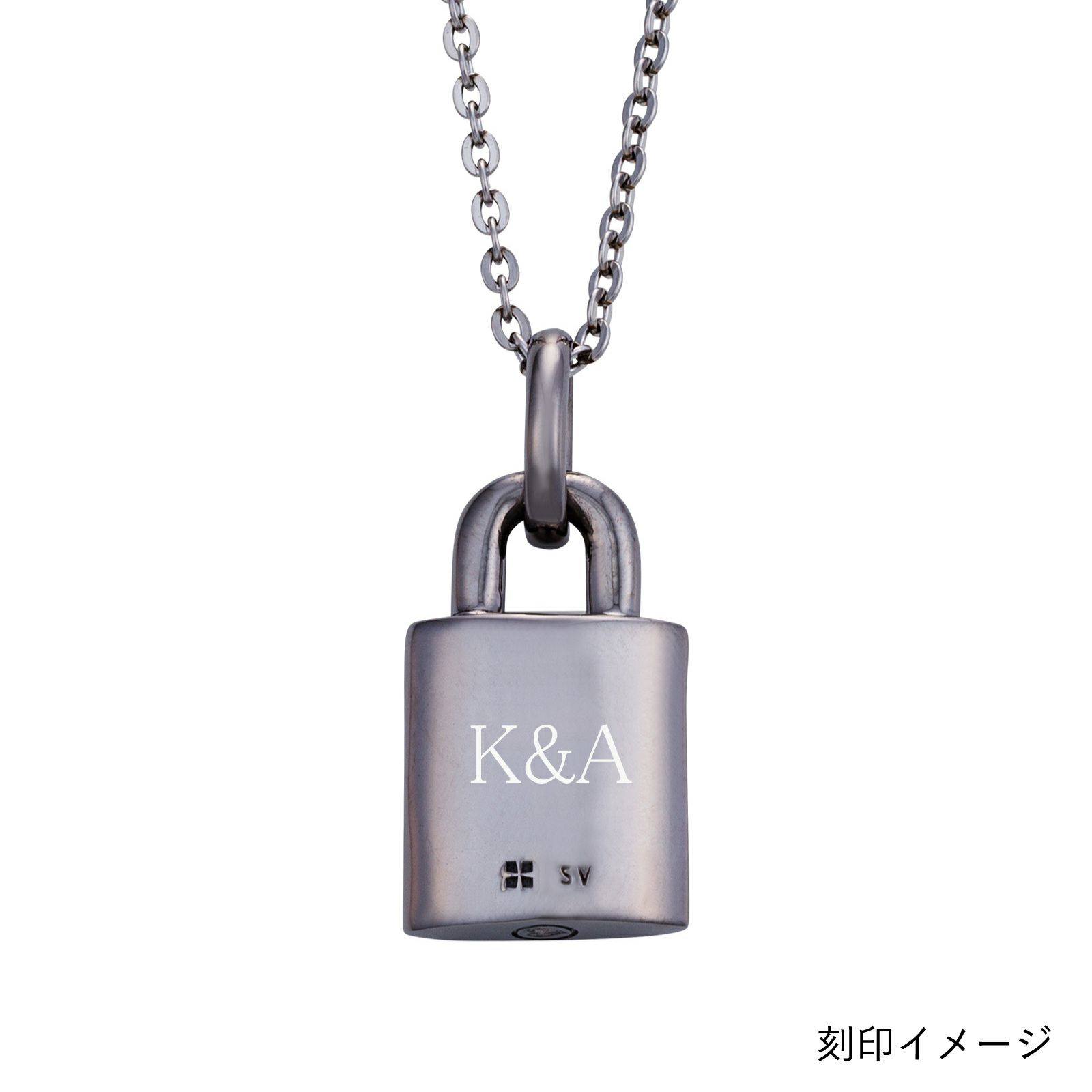 シルバー ネックレス WSPD870BK