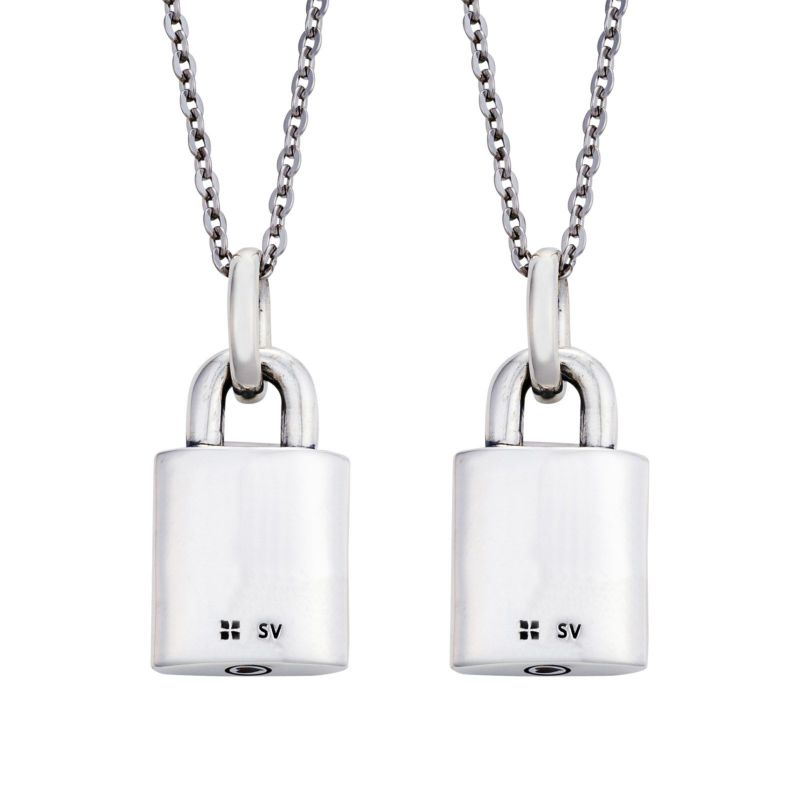 シルバー ペアネックレス WSPD870SV&WSPD870SV