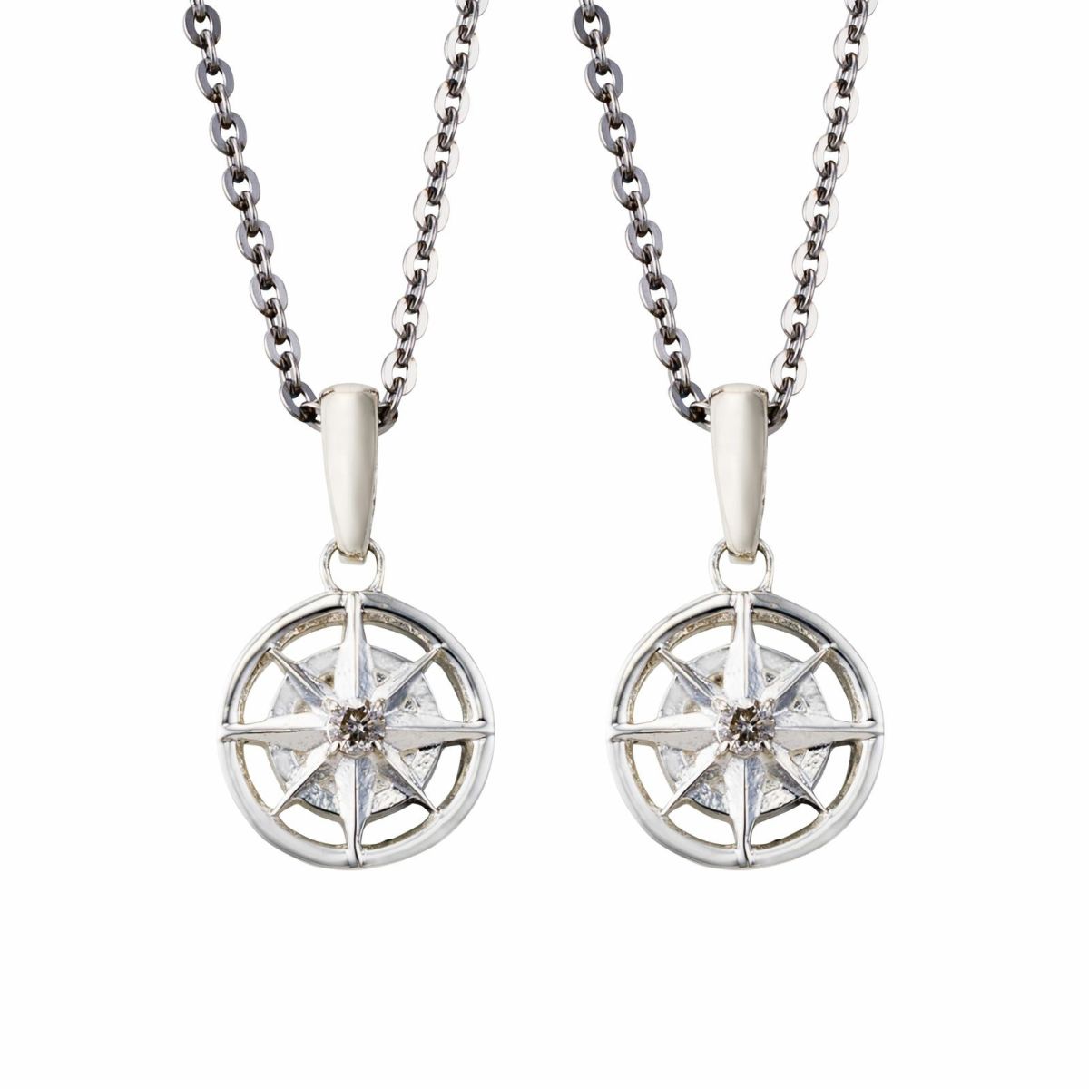 シルバー ペアネックレス WSPD865SV&WSPD865SV