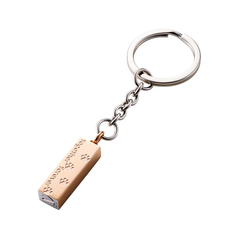 遺骨キーホルダー メモリアルアクセサリー ステンレス MEMKEY104GO
