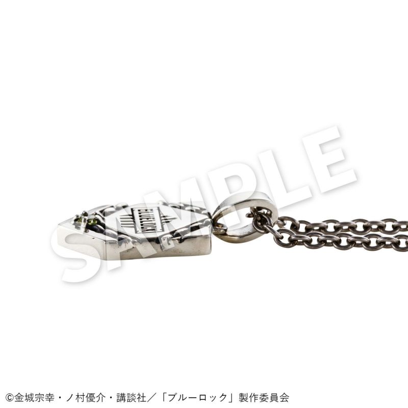 ブルーロック 潔 世一｜ネックレス シルバー BLK-N001｜white