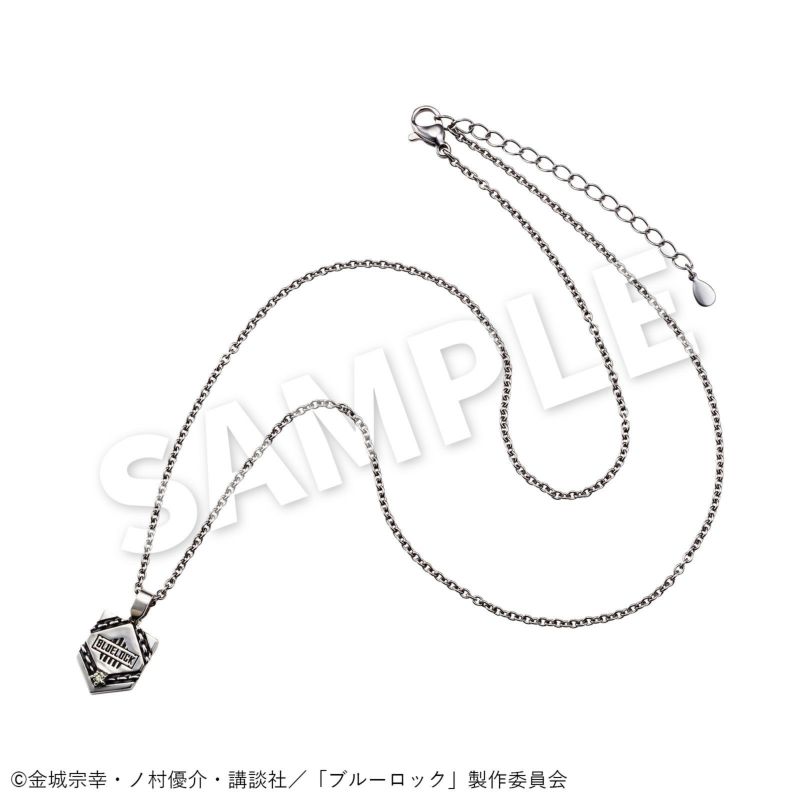 ブルーロック 潔 世一｜ネックレス シルバー BLK-N001｜white
