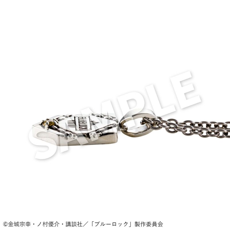 ブルーロック 蜂楽 廻｜ネックレス シルバー BLK-N002｜white
