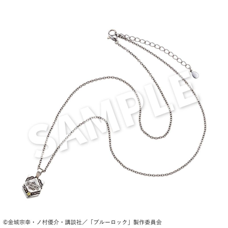 文豪ストレイドッグス ブラッククローバー ブルーロック エデンズゼロ ブルーロック 蜂楽 廻｜ネックレス シルバー BLK-N002｜white