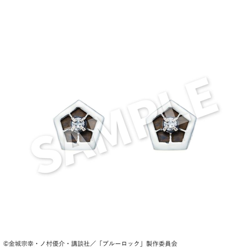 ブルーロック 凪 誠士郎｜ピアス シルバー BLK-P004｜white