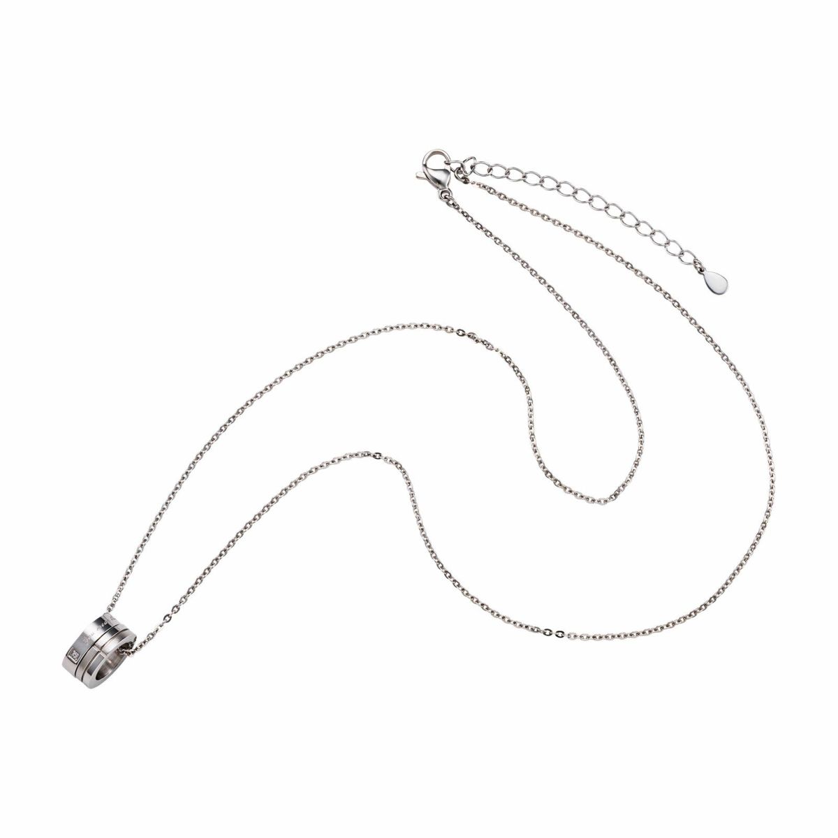 ステンレス メンズネックレス メッセージ クロス 4SUP101SV