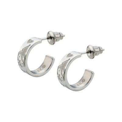 クロミ サンリオ｜ピアス 両耳用 シルバー SAKU-P003｜white