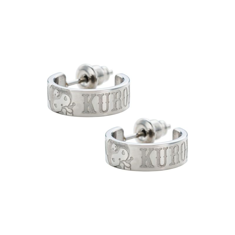 クロミ サンリオ｜ピアス 両耳用 ステンレス SAST-P003SV｜white