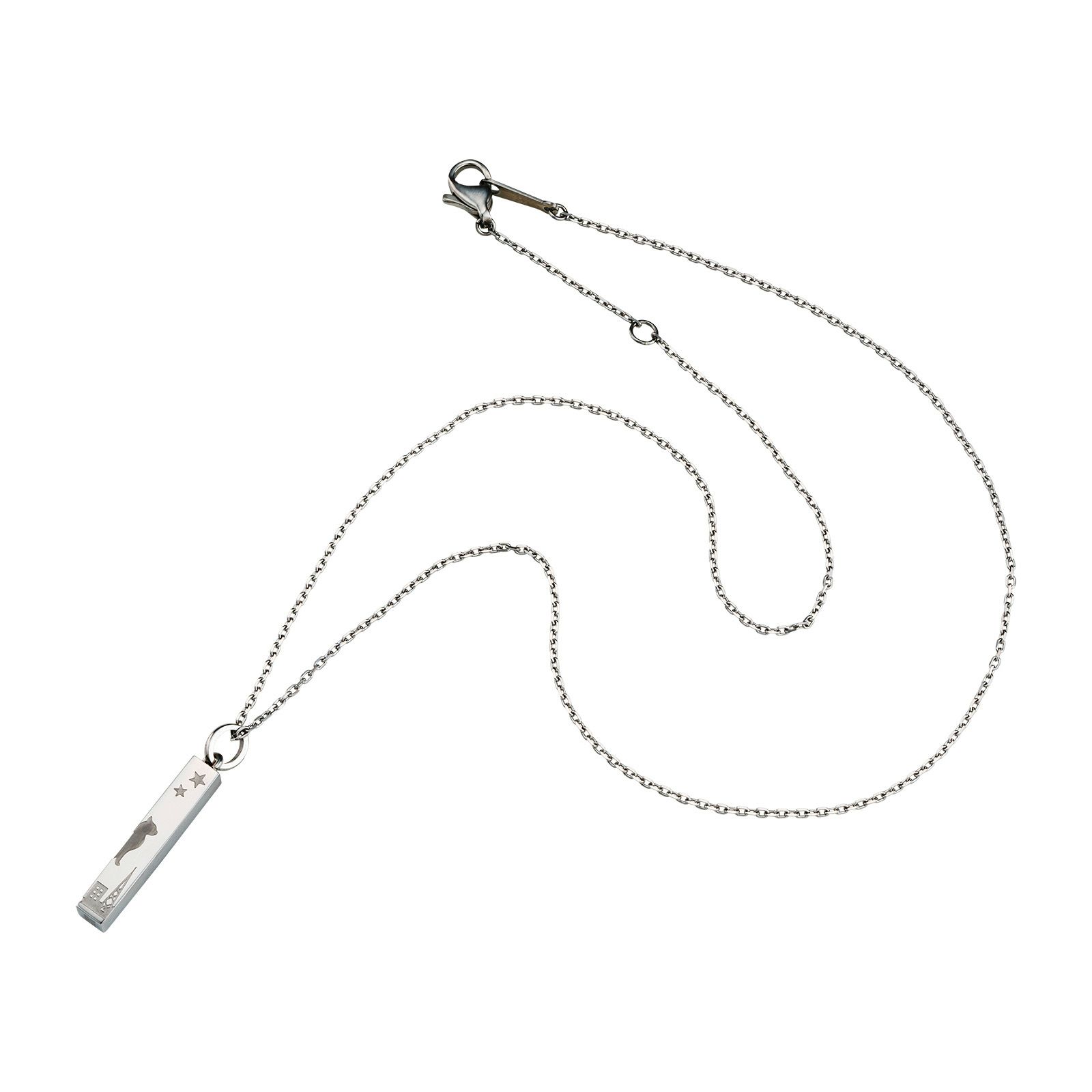 ステンレス 猫 レディースネックレス 4SUP105SV