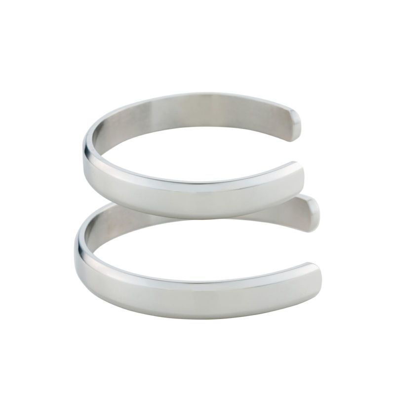 ペアバングル ステンレス 4SBG043SV&4SBG044SV｜white clover