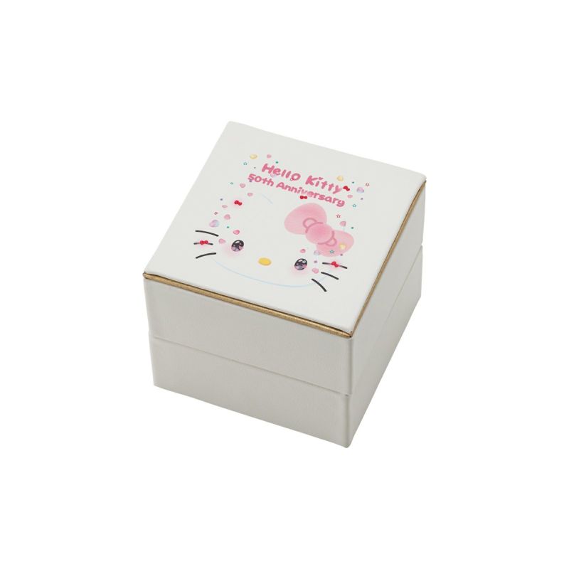 ハローキティ 50周年 サンリオ｜ネックレス 18金ピンクゴールド SAKT50