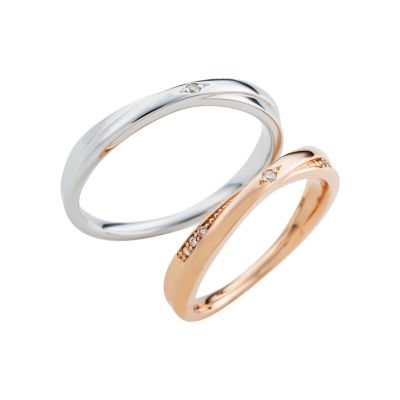 4℃ マリッチリング #10 箱付き 4℃ マリッチリング #10 箱付き Angel Wedding マリッジリング K10