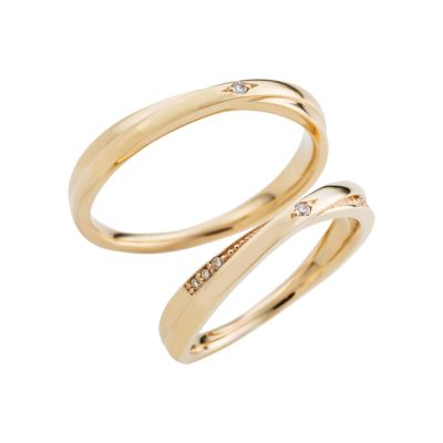 結婚指輪 ペアリング マリッジ 10金 K10