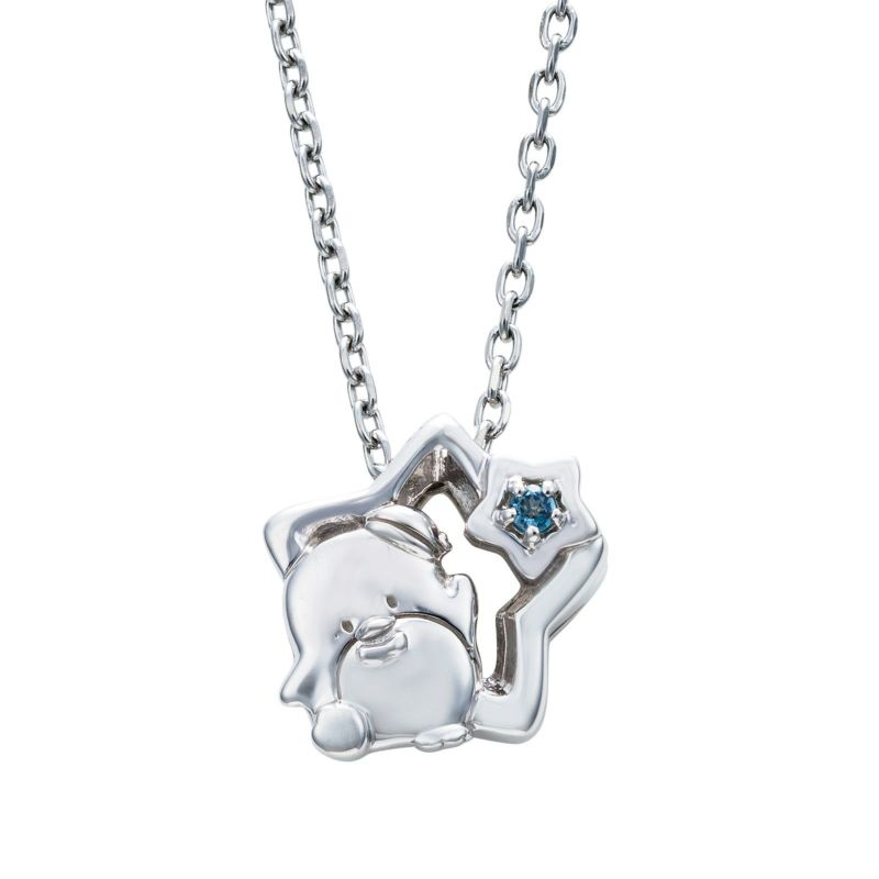 タキシードサム 45周年 サンリオ｜ネックレス 誕生石 シルバー