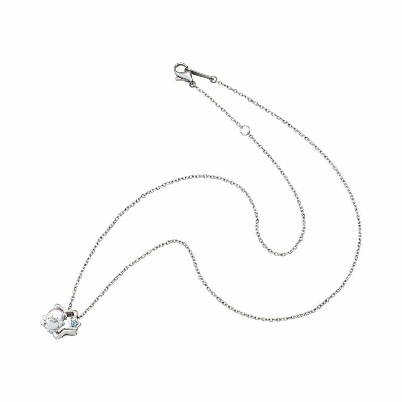 タキシードサム 45周年 サンリオ｜ネックレス 誕生石 シルバー SATA45