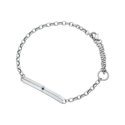 ブレスレットまとめて 四角い輪っかのチェーンブレスレット(B No.25) ブレスレット